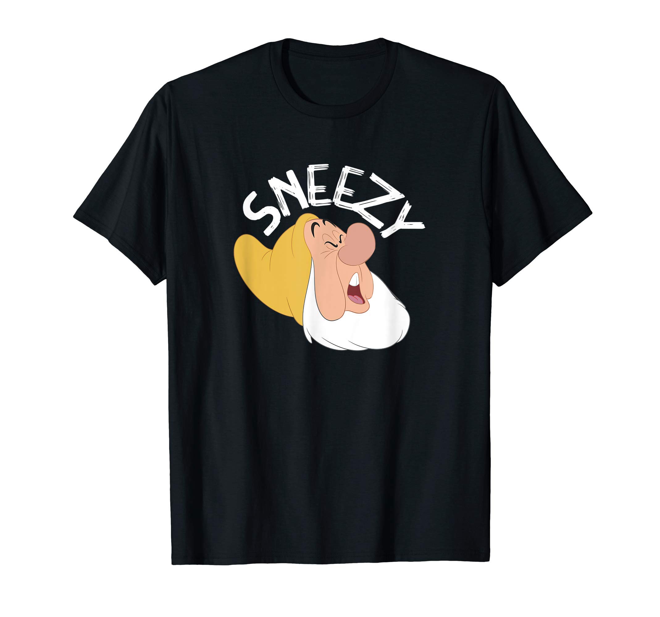 Disney Snow White & The Seven Dwarfs Sneezy Face T-ShirtOEKO-TEX STANDARD 100
