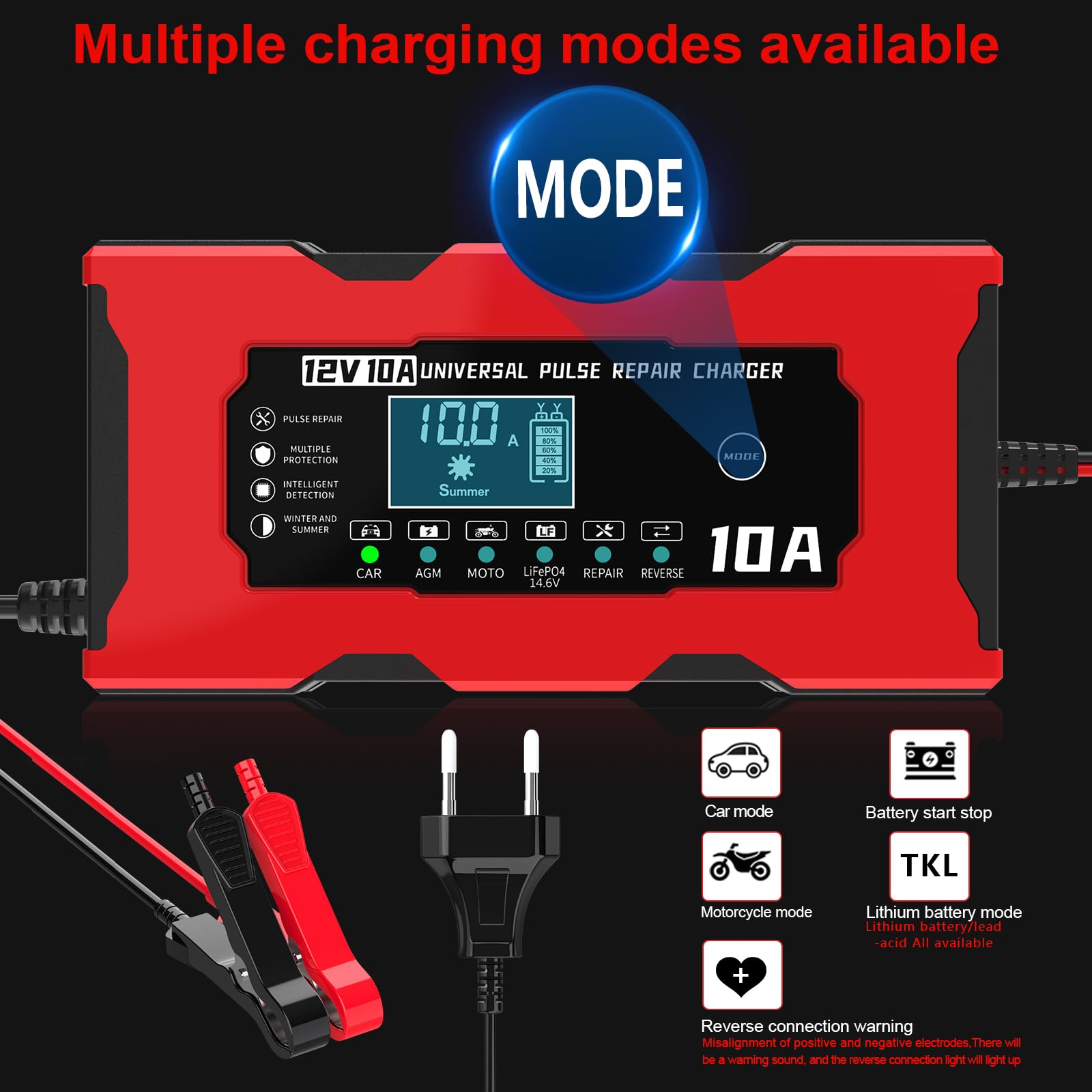 Batterie-Ladegerät 12V 10A | Preisvergleich Bei