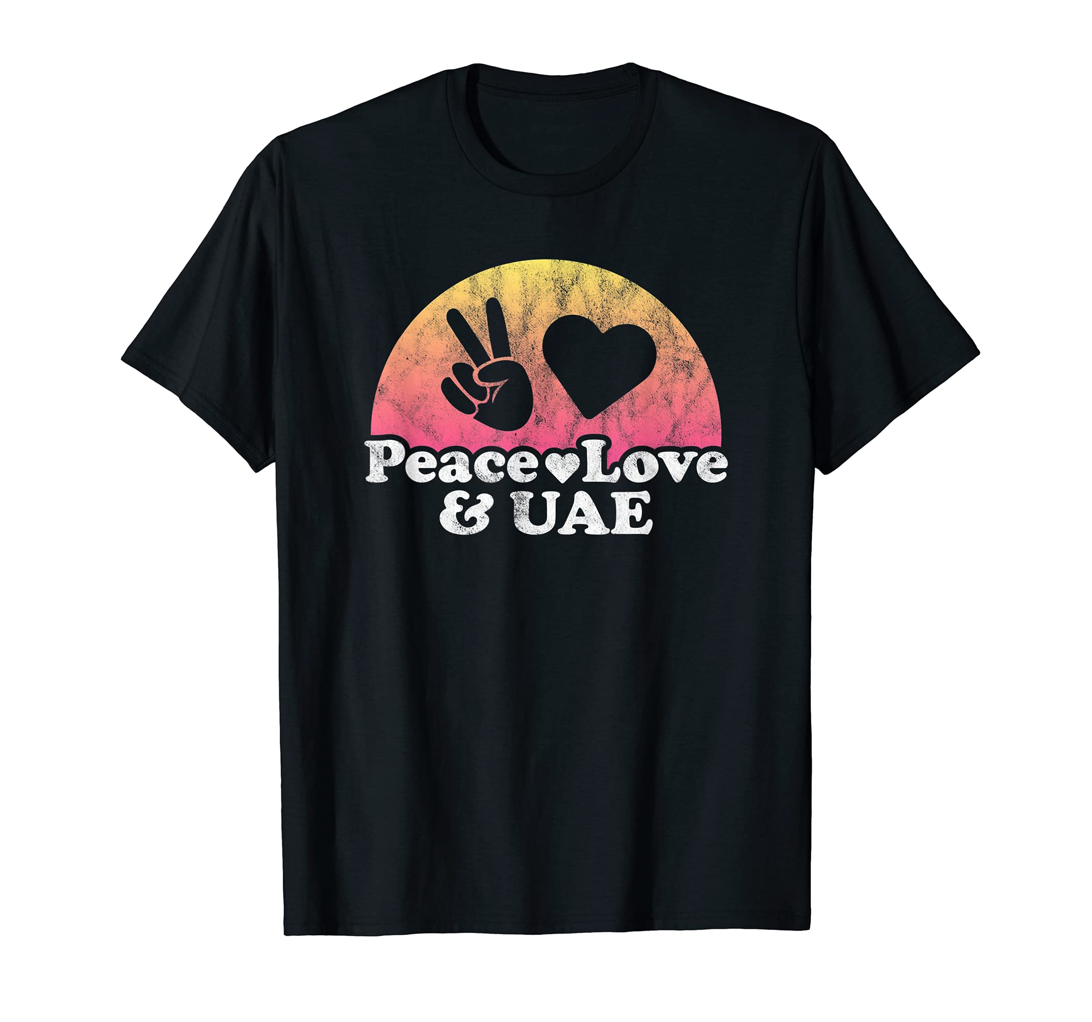 Peace Love and UAE CoPeace Love and UAE T-Shirt