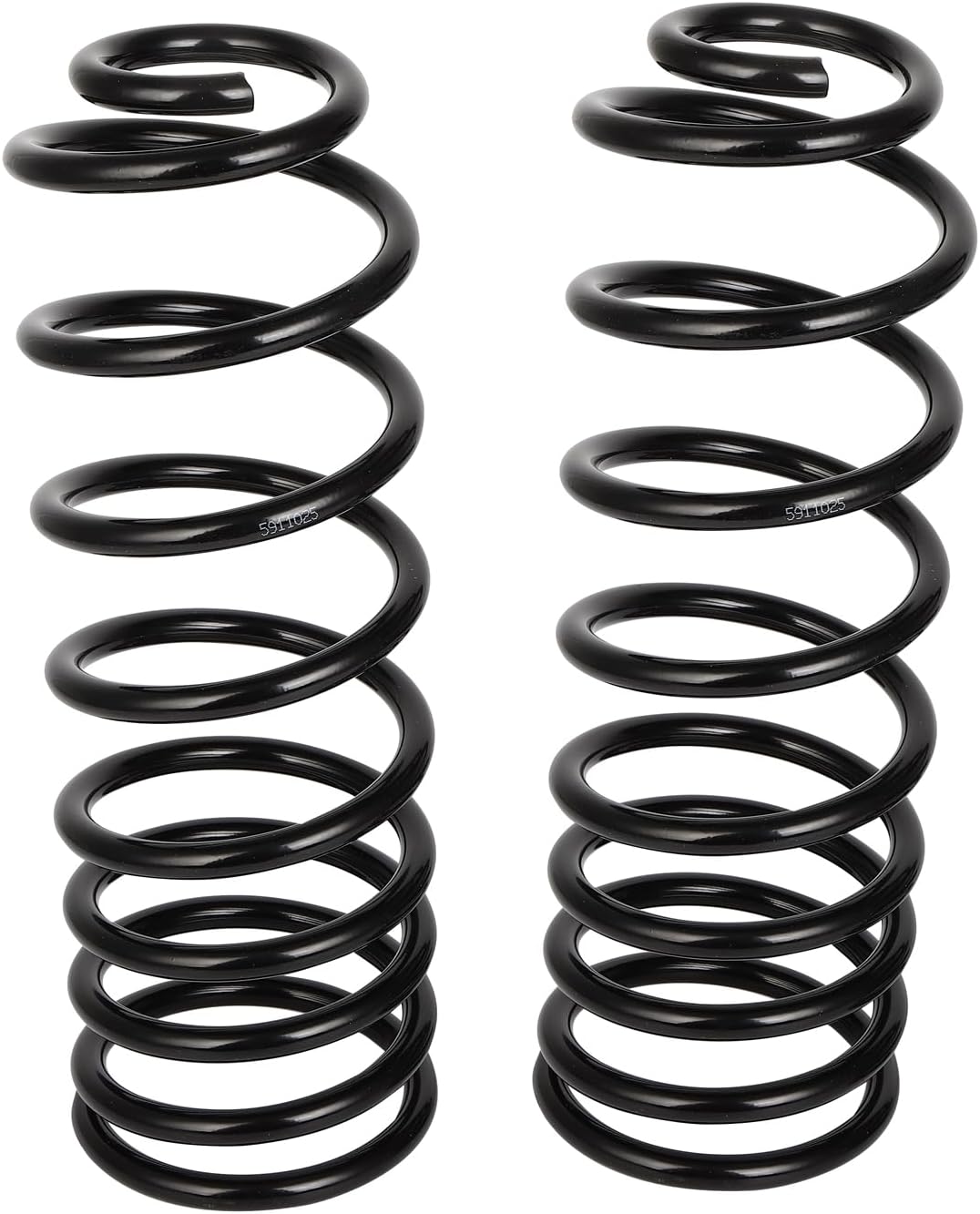 SCITOO CC635 Coil Springs, 2Pcs Rear Suspension Coil Springs Set Compatible with 1982-2002 for Chevy for Camaro, 1982-2002 for Pontiac for Firebird
