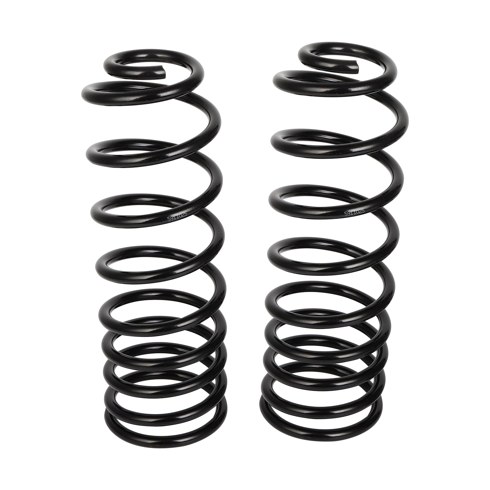 SCITOO CC635 Coil Springs, 2Pcs Rear Suspension Coil Springs Set Compatible with 1982-2002 for Chevy for Camaro, 1982-2002 for Pontiac for Firebird