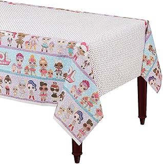 LOL Surprise Themed Plastic Table Cover - 54