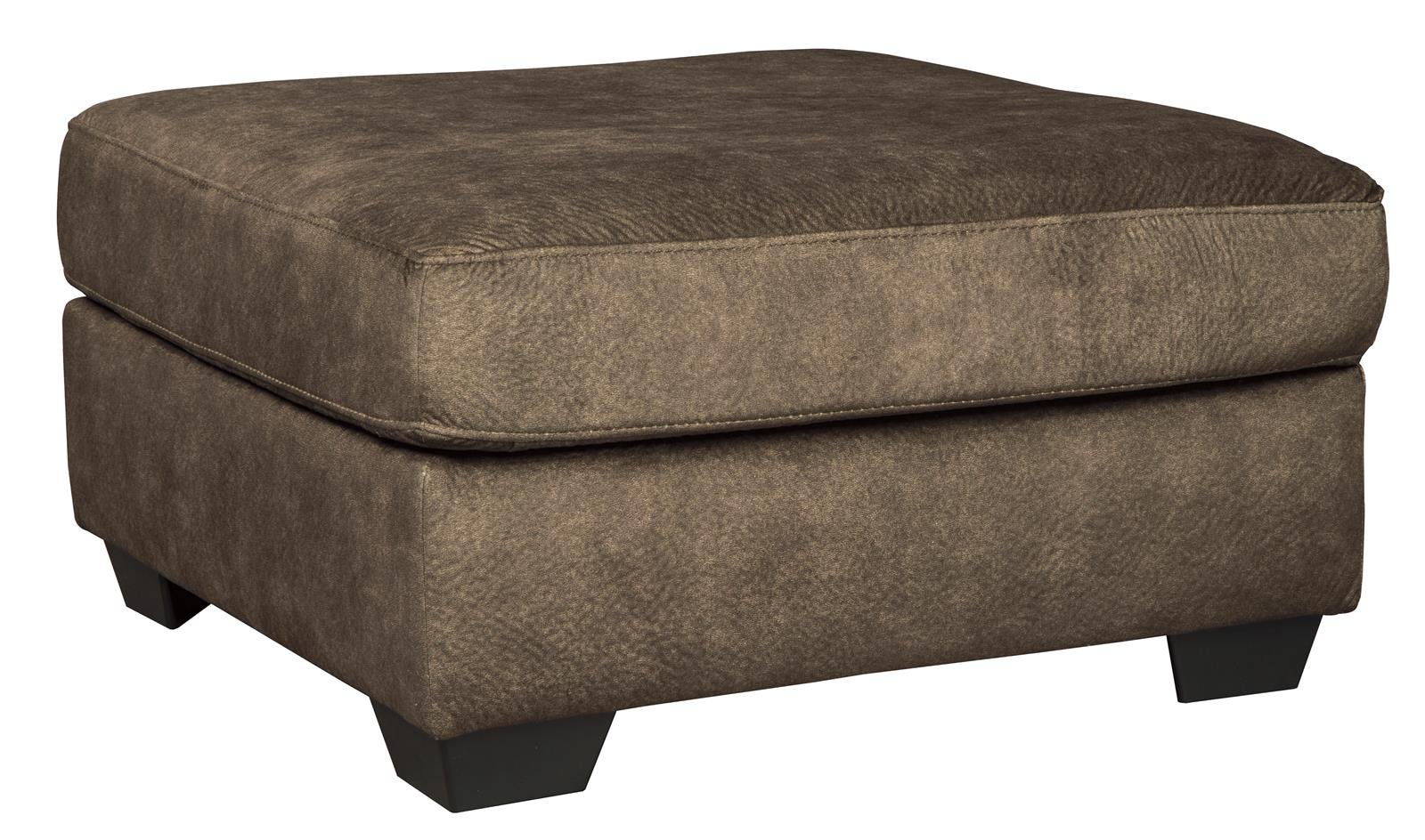 Signature Design by Ashley Accrington Plush Oversized Accent Ottoman, Brown