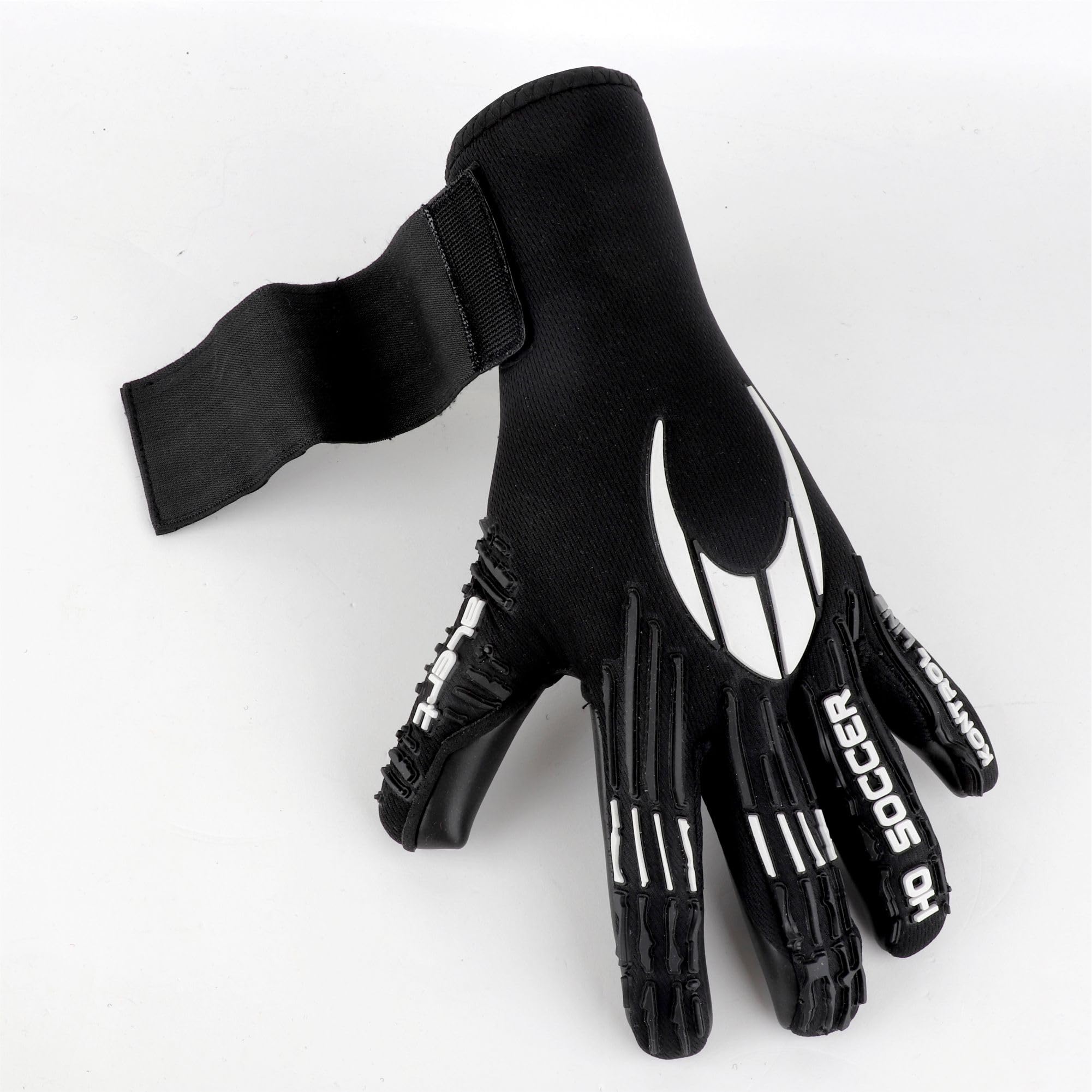 HO Soccer KONTROL Alert Blackout Guantes de Portero Unisex Adulto