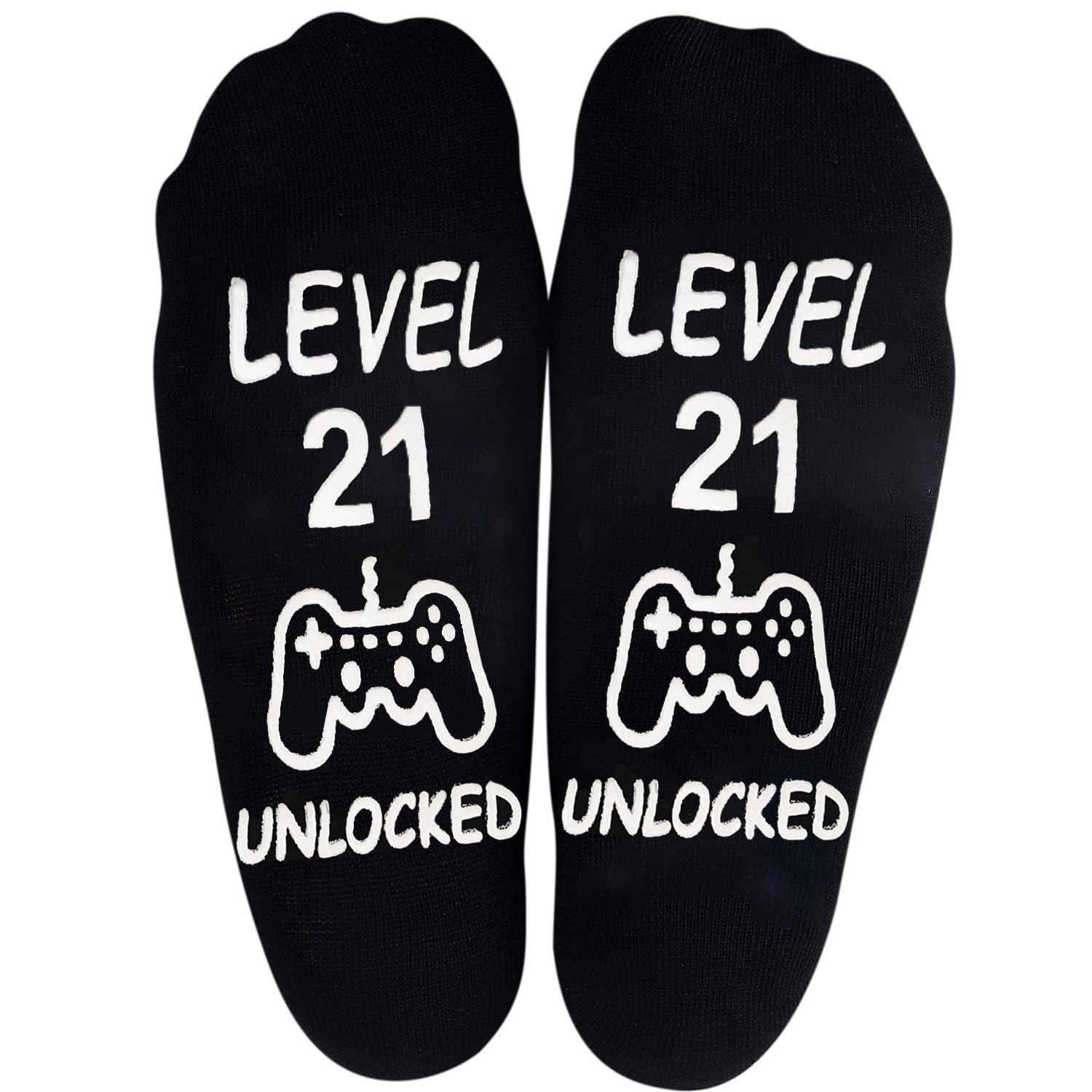 Lakatay Novelty Gamers Socks Gifts For Christmas,Birthday,Video Game Gifts,Funny Saying Crew Socks for Men,Women and Teens