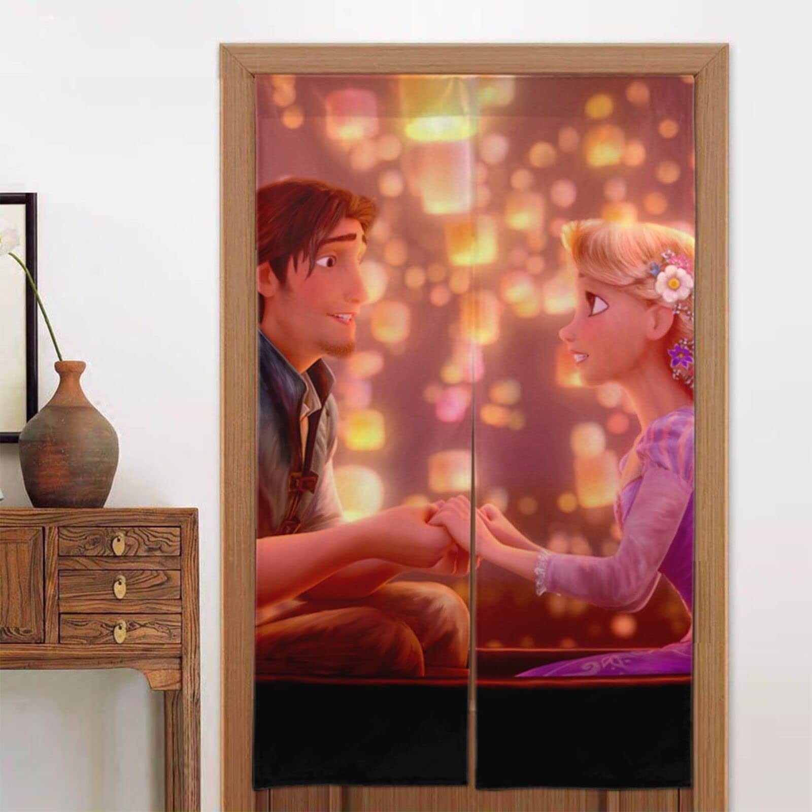 ディズニー 和空 のれん Disney のれん 暖簾 おしゃれ カーテン 間仕切り 仕切りカーテン