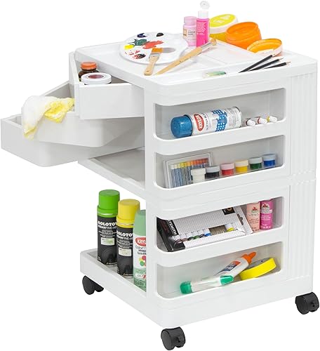 Kubx Pro - Organizador de almacenamiento giratorio de 4 lados con múltiples compartimentos