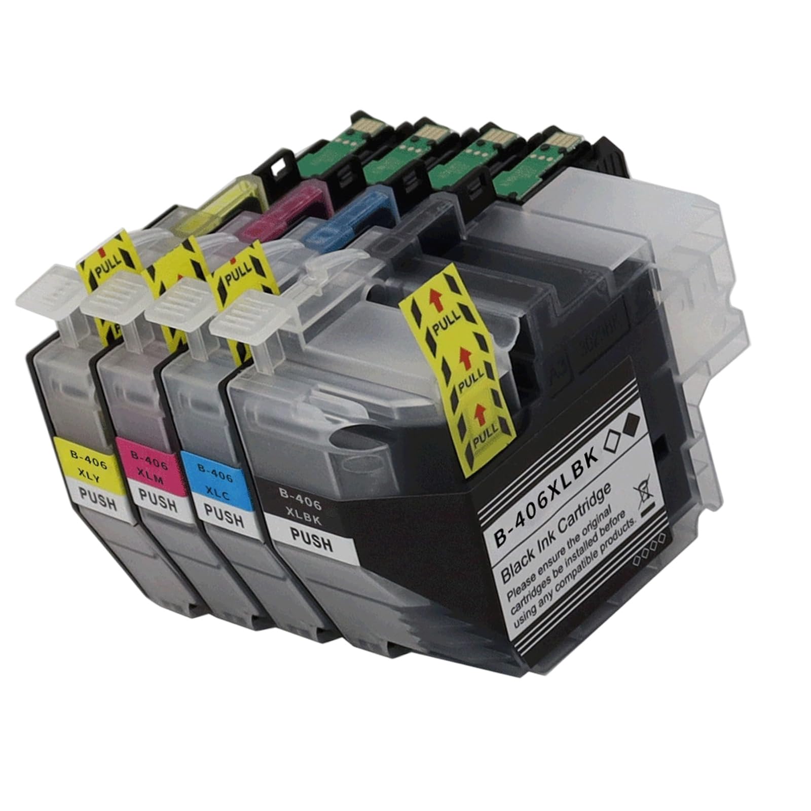 Cartuccia di ricambio in ABS per stampanti LC406XL con uso prolungato e cartucce di inchiostro ad alta capacità Materiali ABS