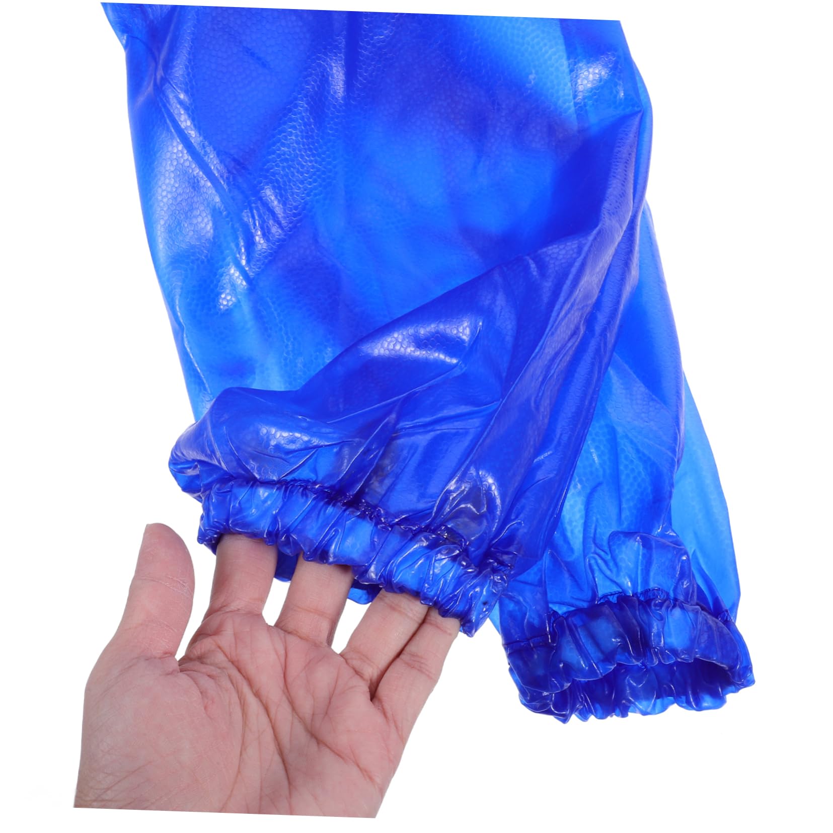 jojofuny wasserdichte Arbeitskleidung Schürzen Masse Küchenschürzenärmel wasserdichte Schürzen Laborkittel Bulk-Schürzen Laborjacke Geschirrspülschürze wasserdicht PVC Blue