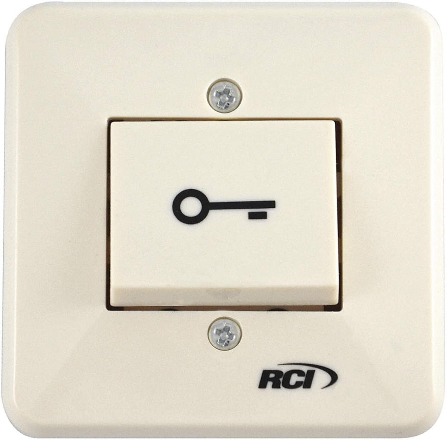909S-MO ENGRV.Key Symbol, MOMENTARY Rocker Switch;Beige, Surface Mount