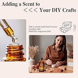 PHATOIL 3.38FL.OZ Fireplace Embrace of Warmth Fragrance Oils for Aromatherapy, Essential Oils for Diffusers for Home, Perfect for Diffuser, Yoga, Skin Care, DIY Candle and Soap Making - 100ml