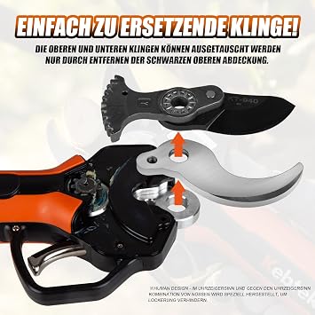 Kebtek 40MM Electric Pruner KT940 (Bare Tool Machine Only)