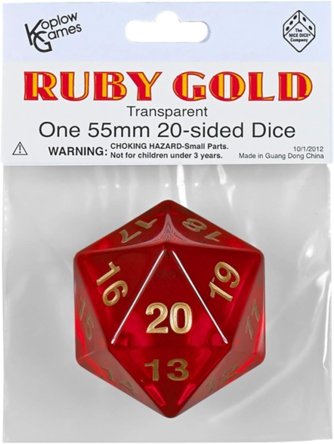 D20 55mm Countdown TR RUBYGD