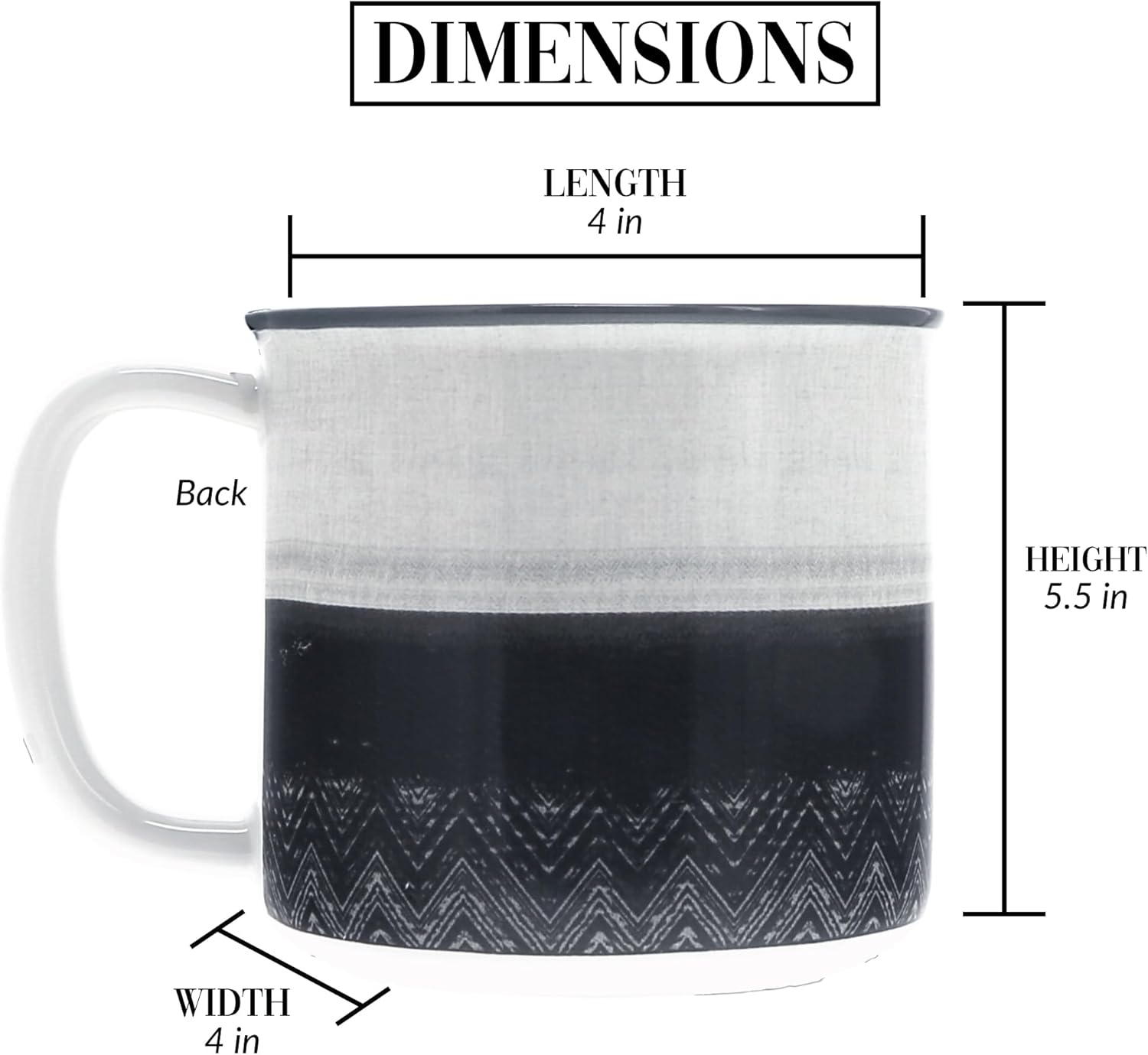 Pavilion Gift Company - Good In The Woods - 17 Oz Coffee Mug Tea Cup Woodland Hiking Camping Bear Cabin Woods Lodge Gift Outdoorsy - Image 5