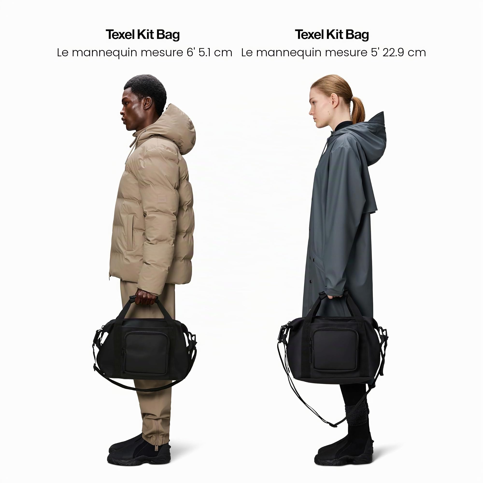 RAINS Sac Texel Kit Bag W3 Black, Noir, Kit sacs