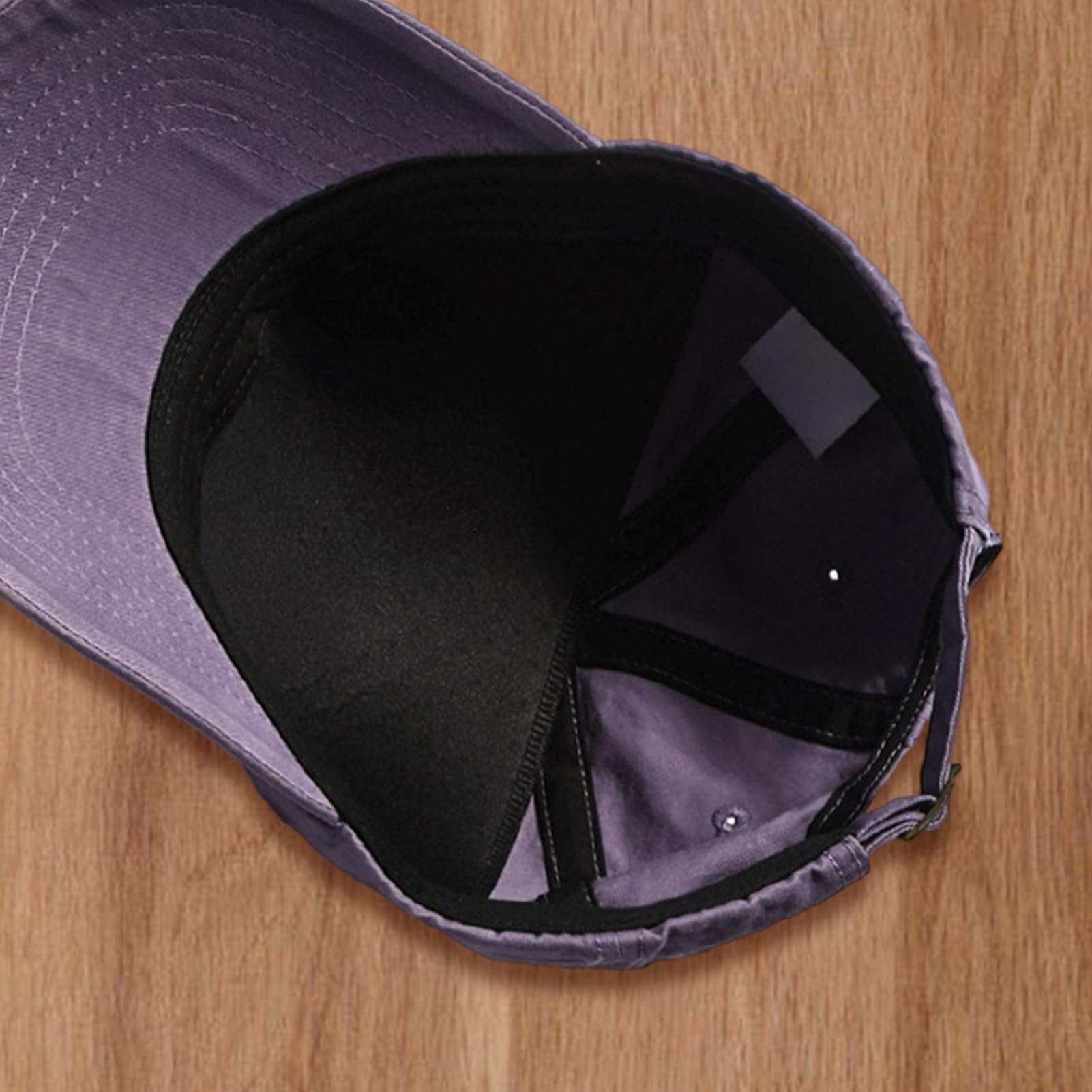 Hat Shaper - Baseball Caps Insert, Breathable Invisible Inner Support, Reusable Foldable Guard, Maintains Headwear Shape, Clothing Accessories, Black Universal Fit Adult