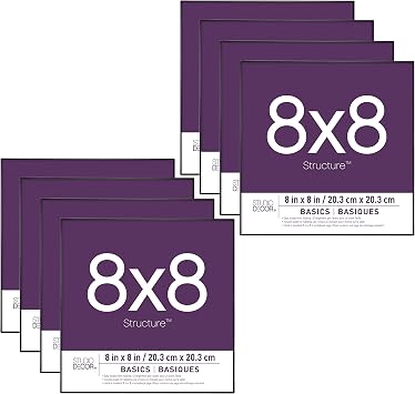 Studio Decor Black Frame, Basics, 6 Pack
