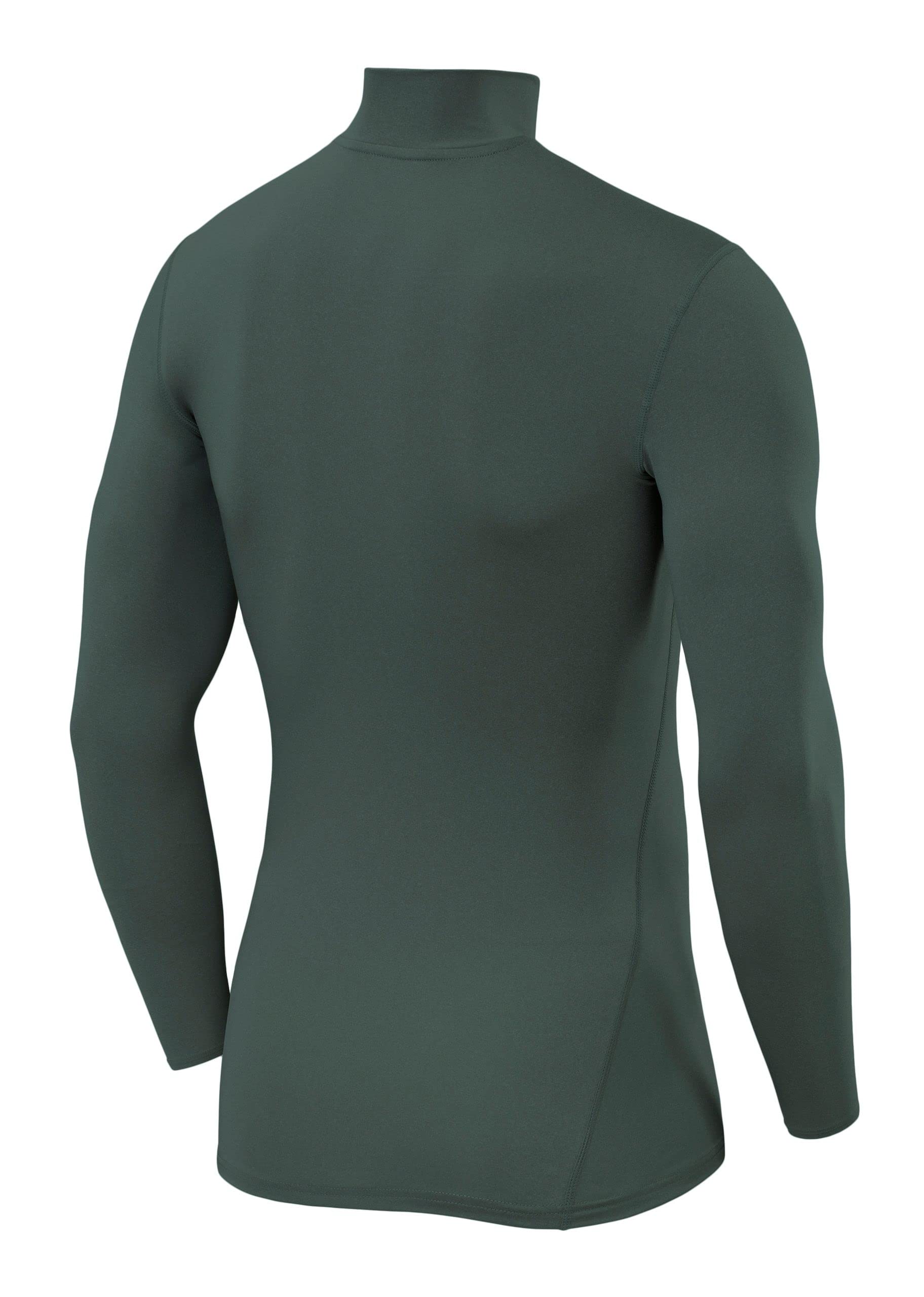 TCA PRO Performance Uomo Maglia Collo Alto a Maniche Lunghe