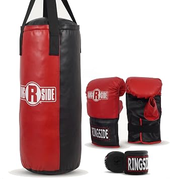 Ringside Youth 40 lb Heavy Bag Kit - Junior Punching Bag Set