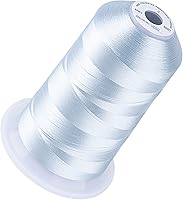 Vista 20 de Simthread 5500 yardas de hilo de bordar, 5000M de alto rendimiento 40 WT 100% hilo de poliéster – Más de 170 colores vívidos, clasificado de alta