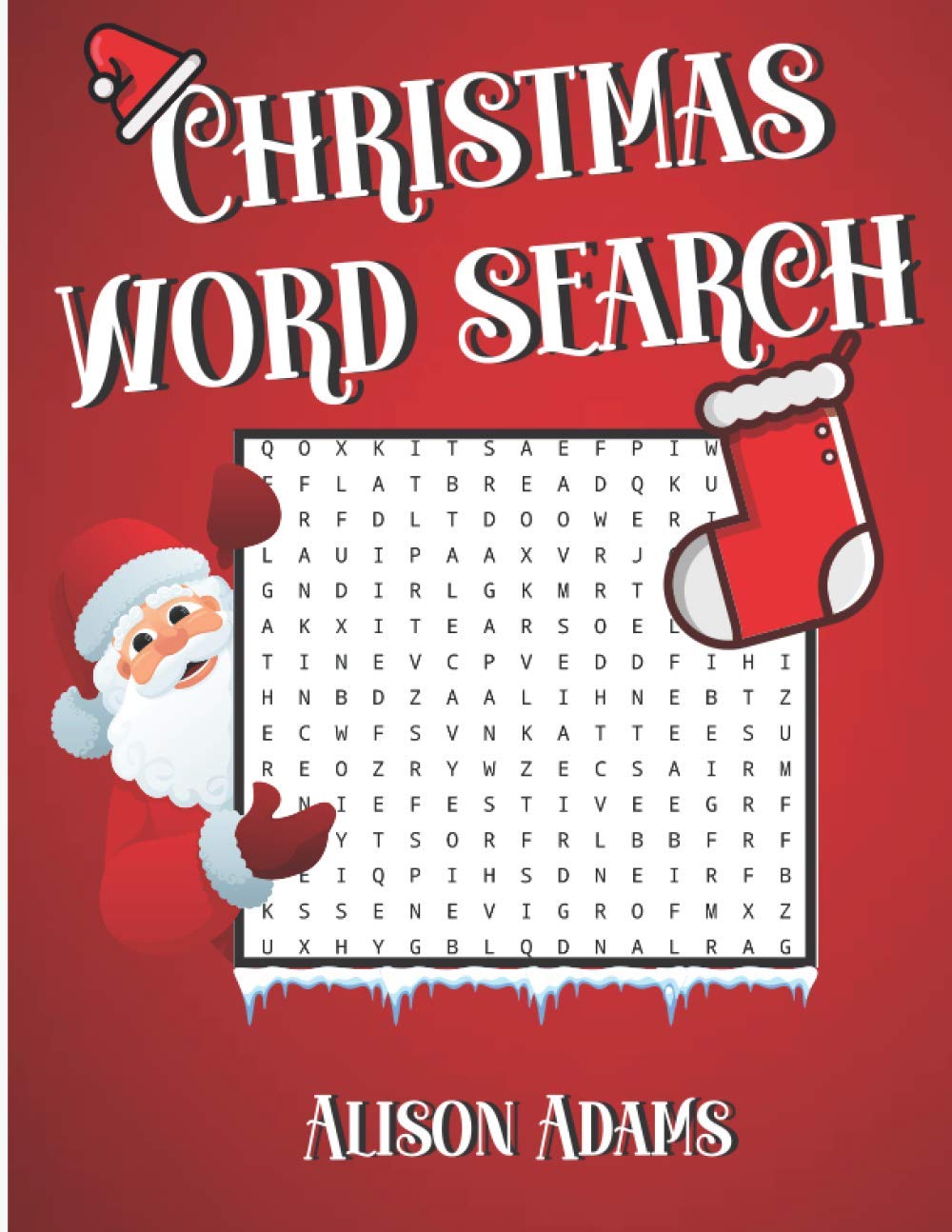 Christmas Word Search: The Ultimate Festive Christmas Puzzle Activity Book for both Kids and Adults! (With Large Print!)