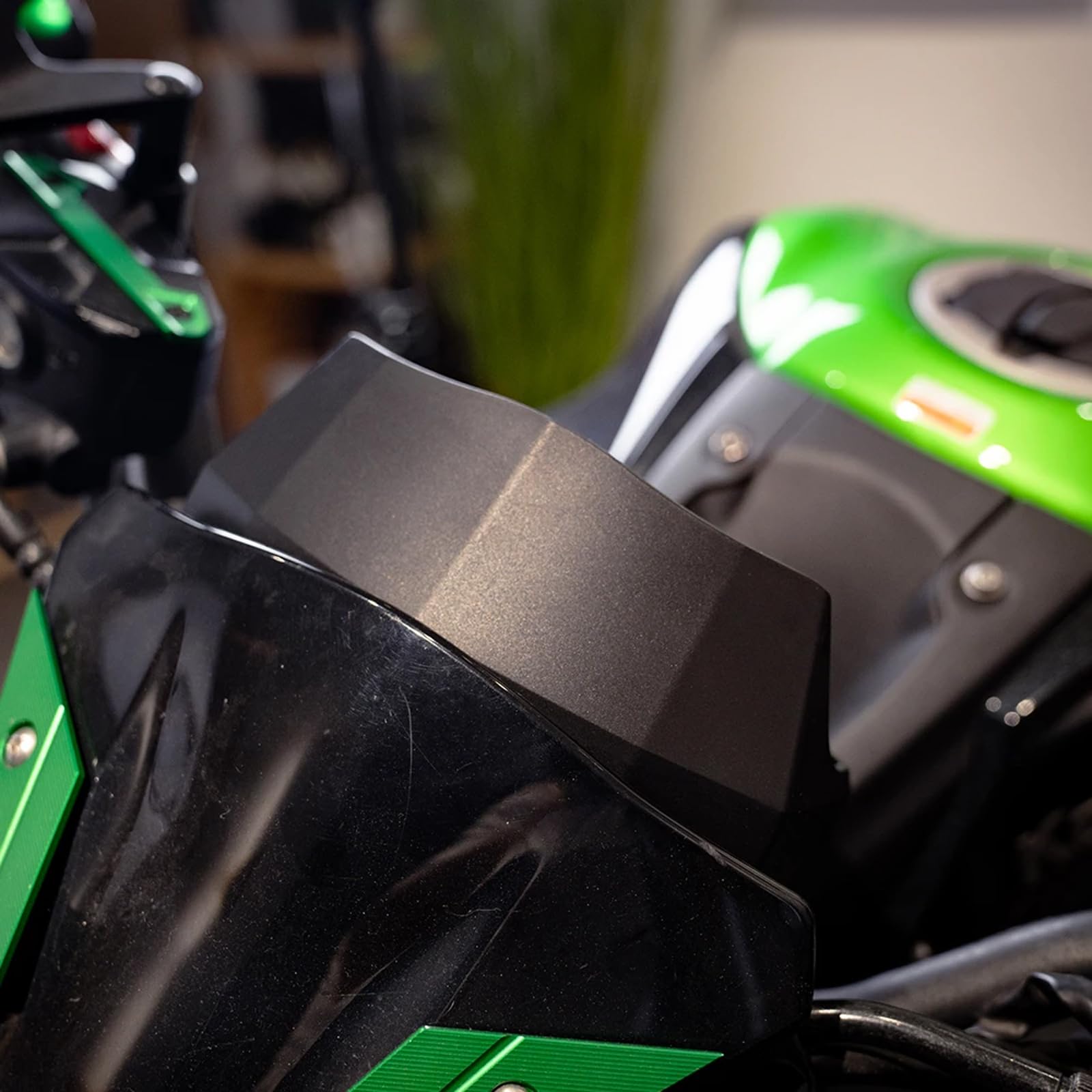 Per Kawasaki Z900 Z 900 2020-2022 2023 2024 Accessori Moto Parasole Copertura Strumento Protezione Dello Schermo Protezione Parasole (Nero)