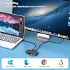 BENFEI USB 3.0 KVM Switch 2 Computer Share 4 USB for PC Mouse Keyboard Printer Scanner Compatible with Windows Mac Linux