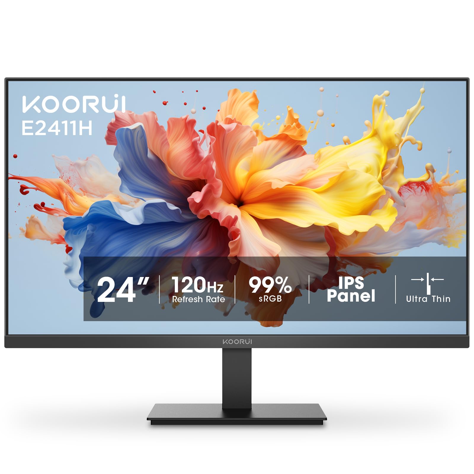 Amazon.com: KOORUI 24-inch 120Hz Gaming Monitor IPS FHD (1920 x