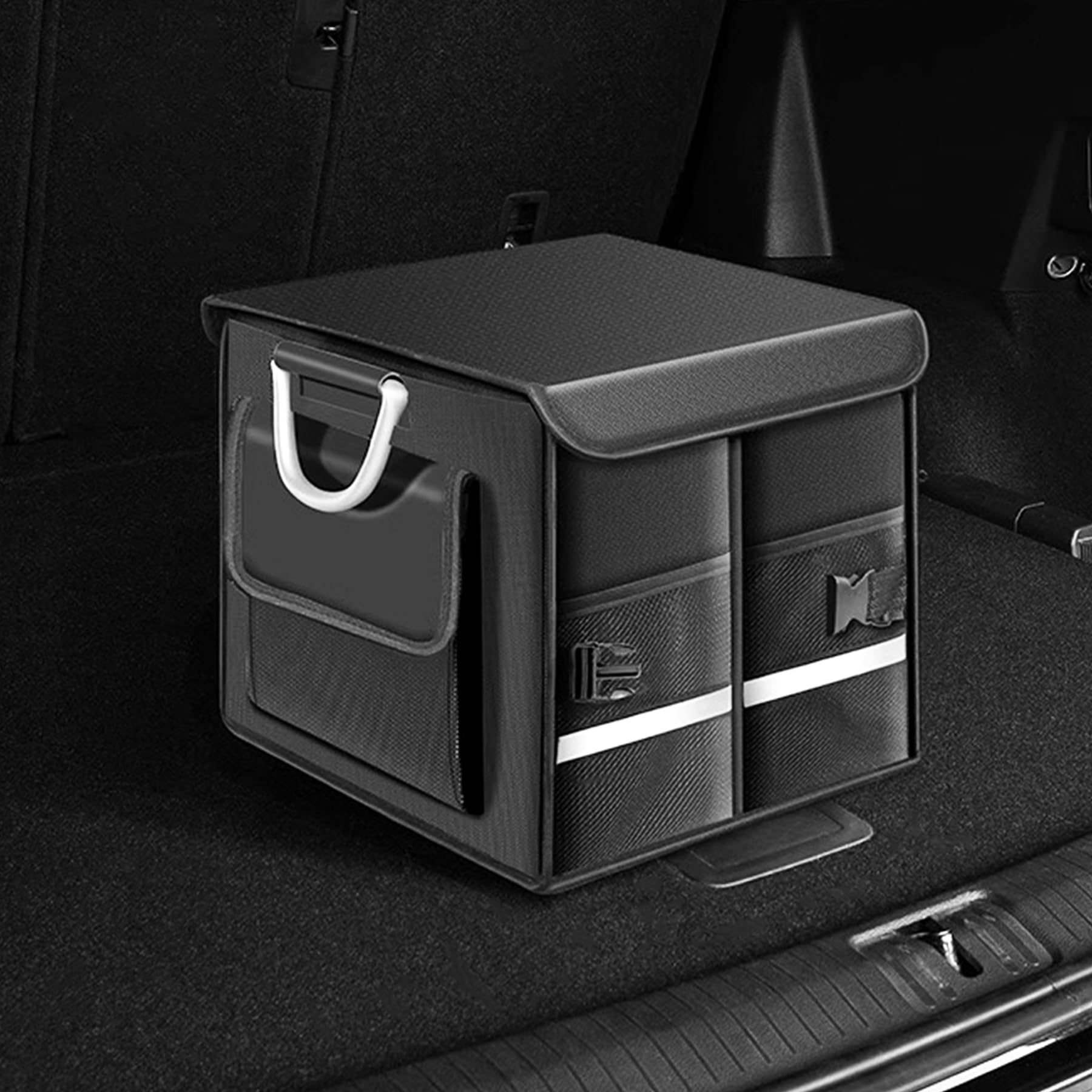 Amazon.co.jp: WAIZY 車用収納ボックス 車用 収納ケース 折りたたみ
