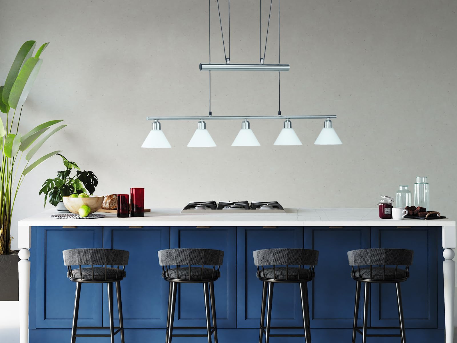 Trio 3751051-07 Lampada a Bilanciere con Pendolo