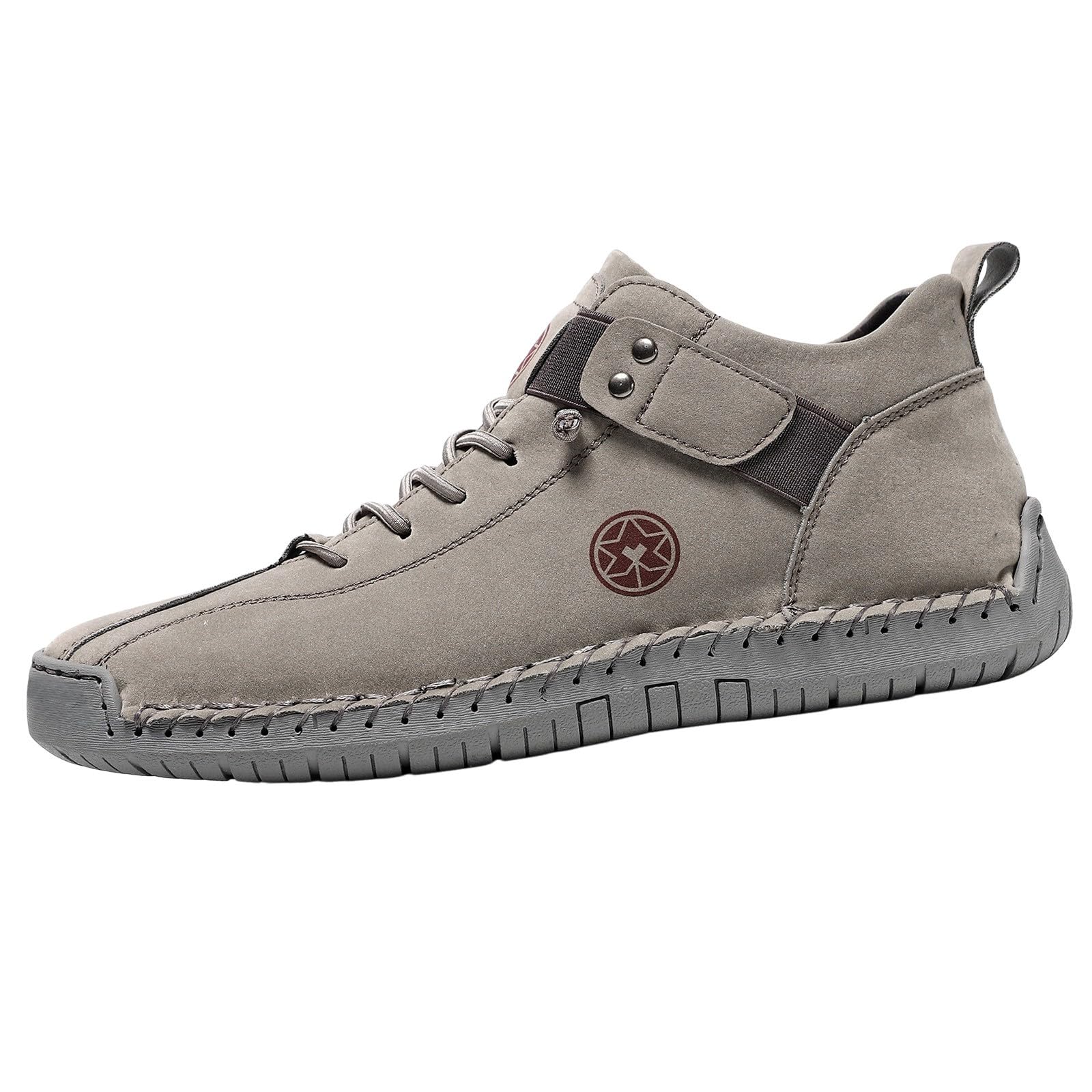 Zapatos Oxford casuales de estilo vintage gris: comodidad para tu rutina diaria 8