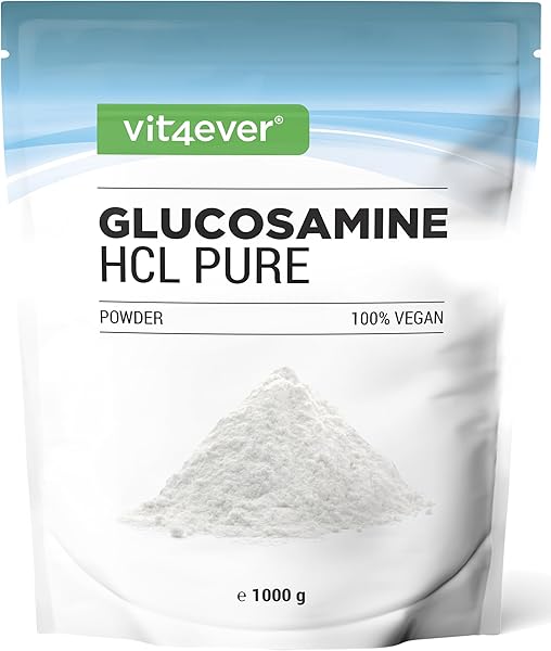 Vit4ever Glucosamin HCL Pure 1000g Pulver ohne Zusätze