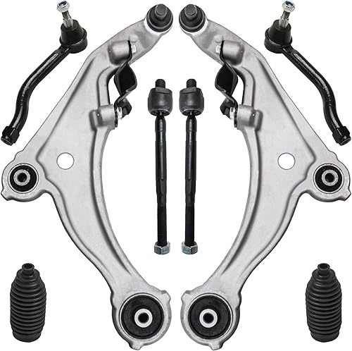 Miniatura 220 de Detroit Axle - Kit de suspensión frontal de 8 piezas para Chevy Aveo Aveo5 Pontiac G3 Wave Wave5 Suzuki Swift+ 2 brazos de control inferiores con