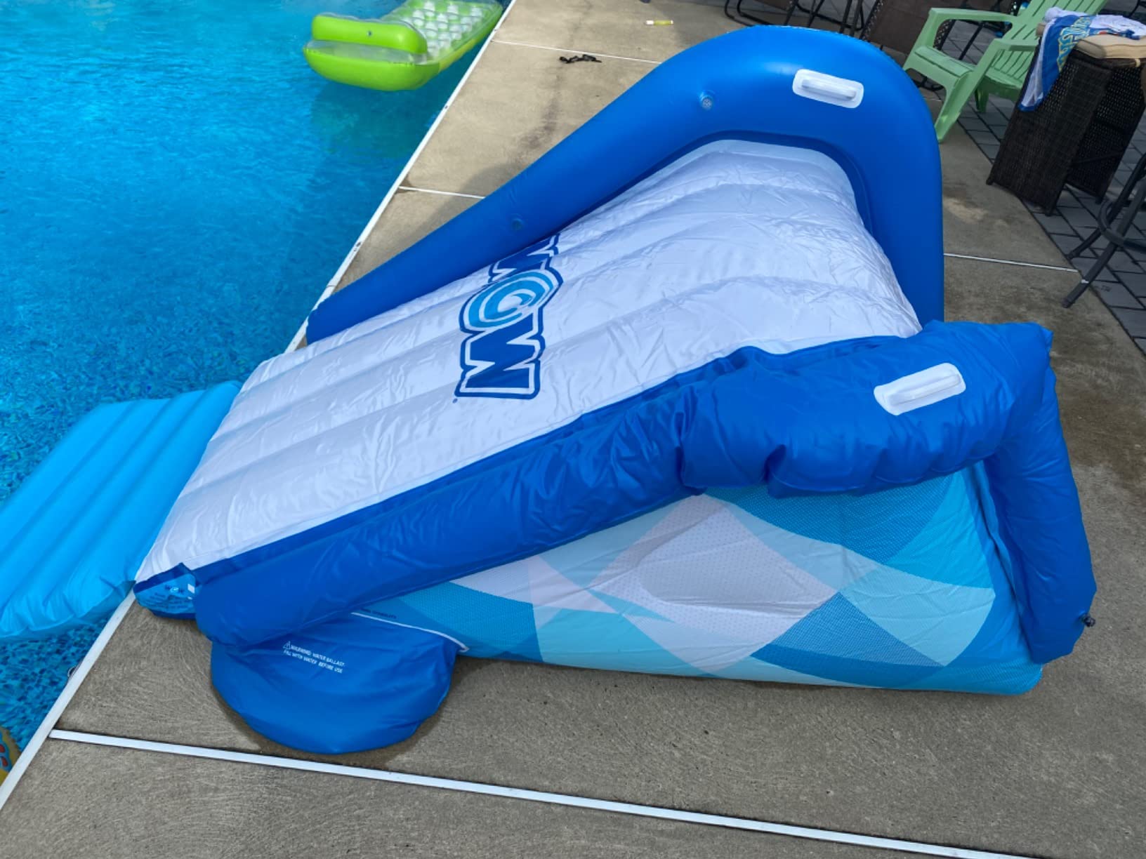 Wow Sports Inflatable Cascade Pool Slide at Thomas McWhorter blog