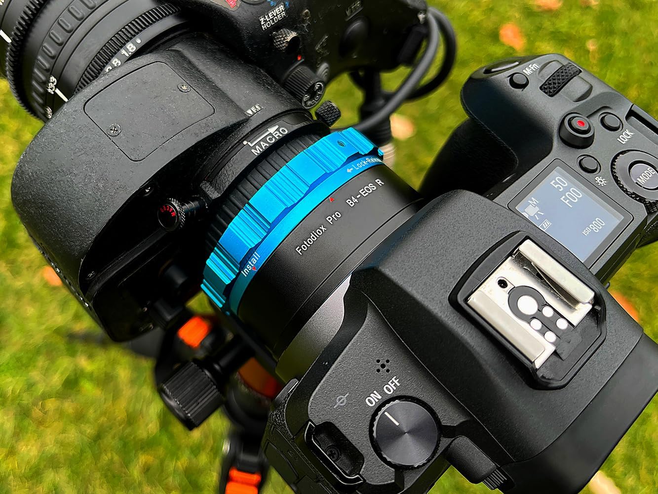 Fotodiox Pro Lens Adapter - for B4 (2/3") ENG Cine Lenses to be Compatible with Canon RF Cameras