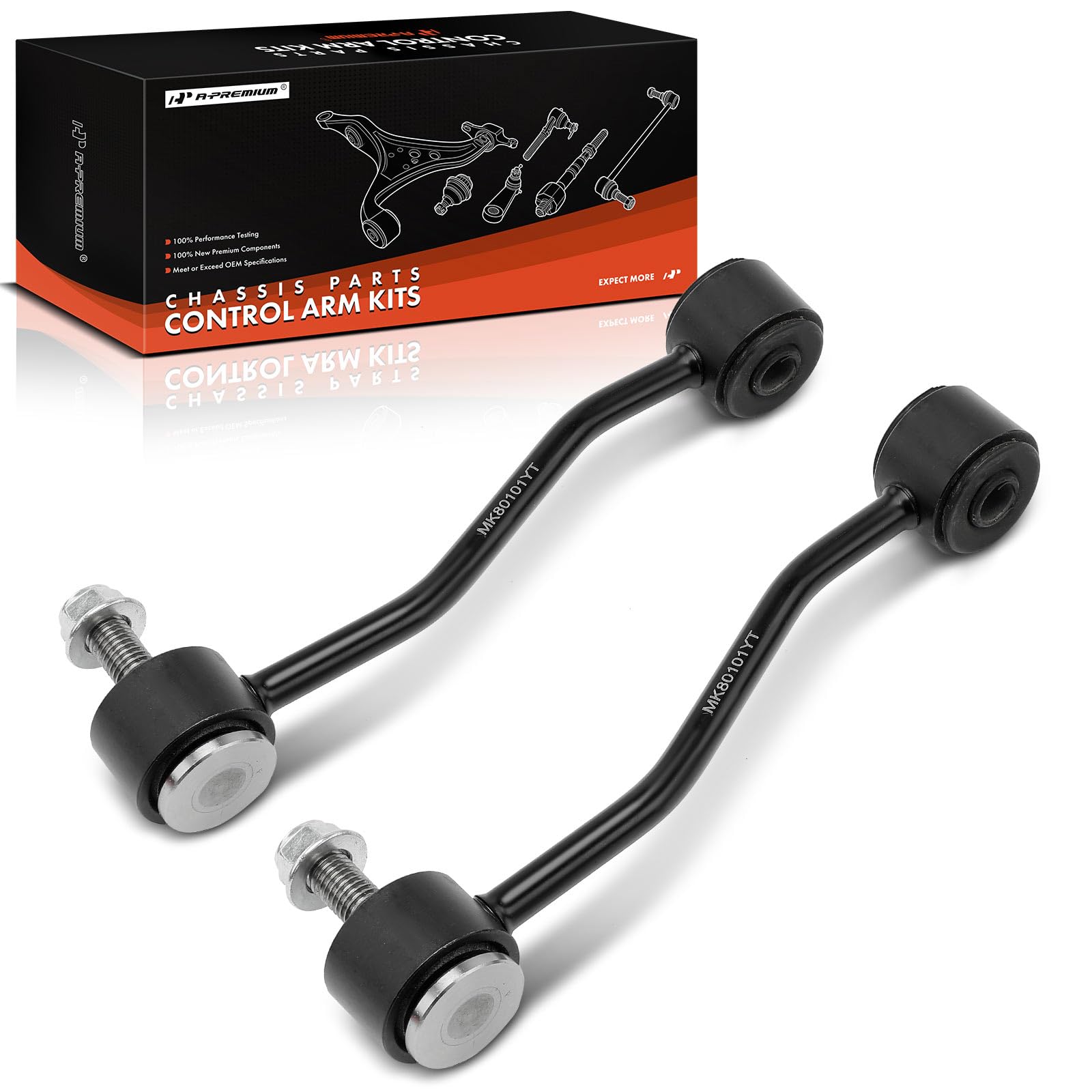 Amazon.com: A-Premium 2 x Rear Sway Bar Links Stabilizer Bar Links