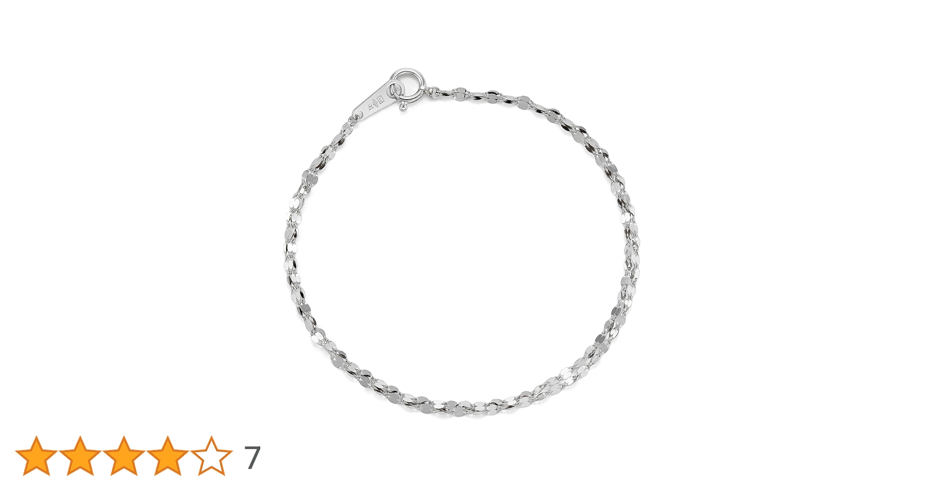 プラチナブレスレット Amazon | [SPERANZA] 純プラチナ スクリュー 2連 ブレスレット