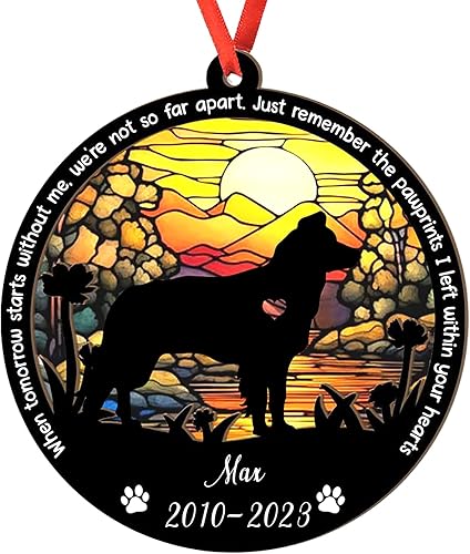 Miniatura 68 de Adorno personalizado para atrapasoles Bichon Frise, Bichon Frise Sun Catcher Adorno de Navidad – Regalo para perro amante, Bichon Frise 3D 2 capas