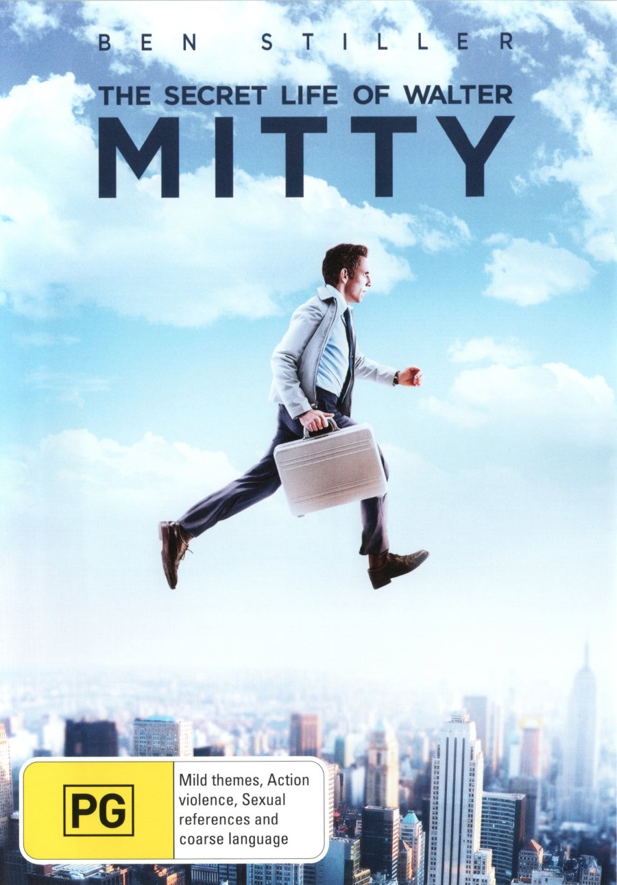 The Secret Life of Walter Mitty en DVD de Audio banda sonora original en estuche