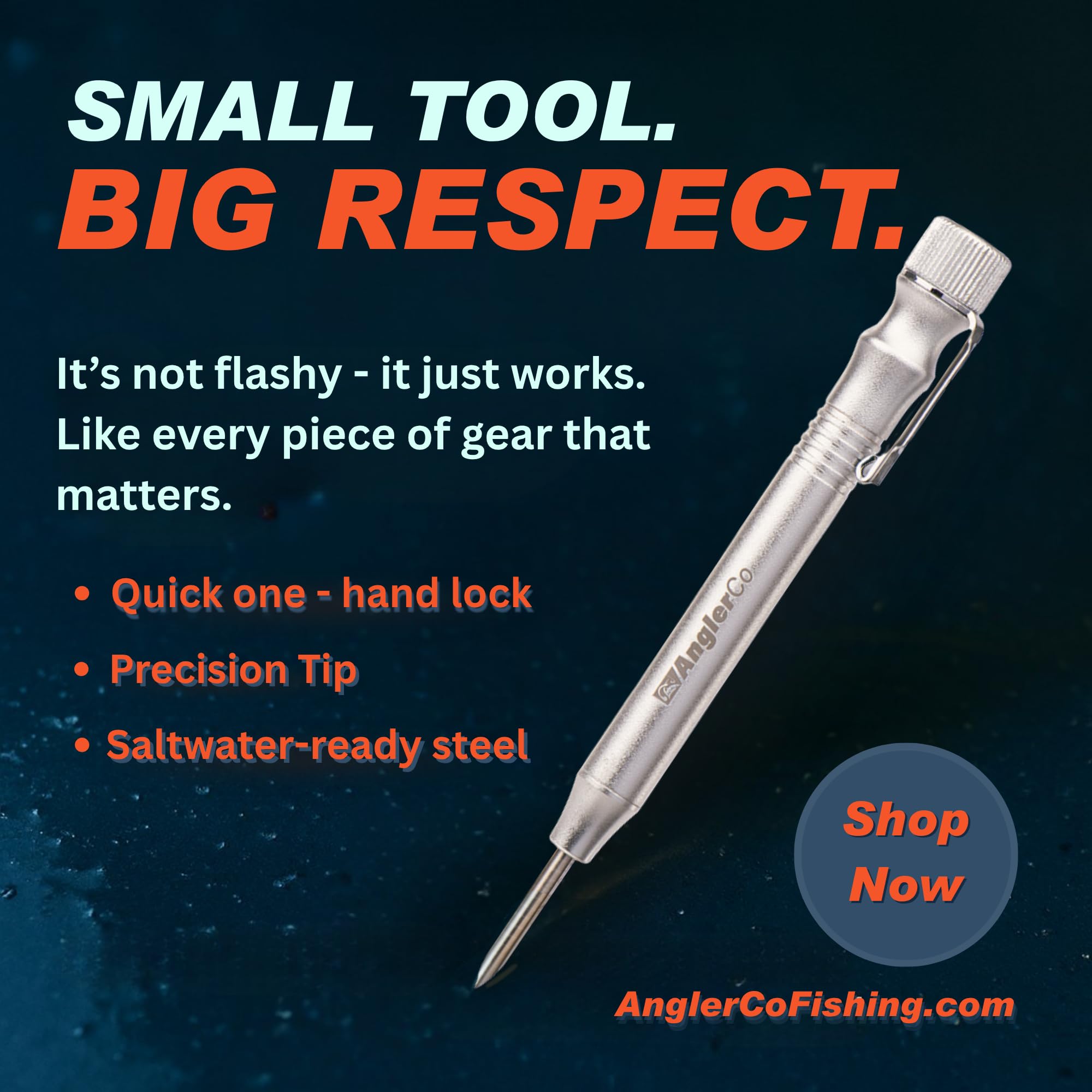 Retractable Fish Venting Tool - Barotrauma Relief -3