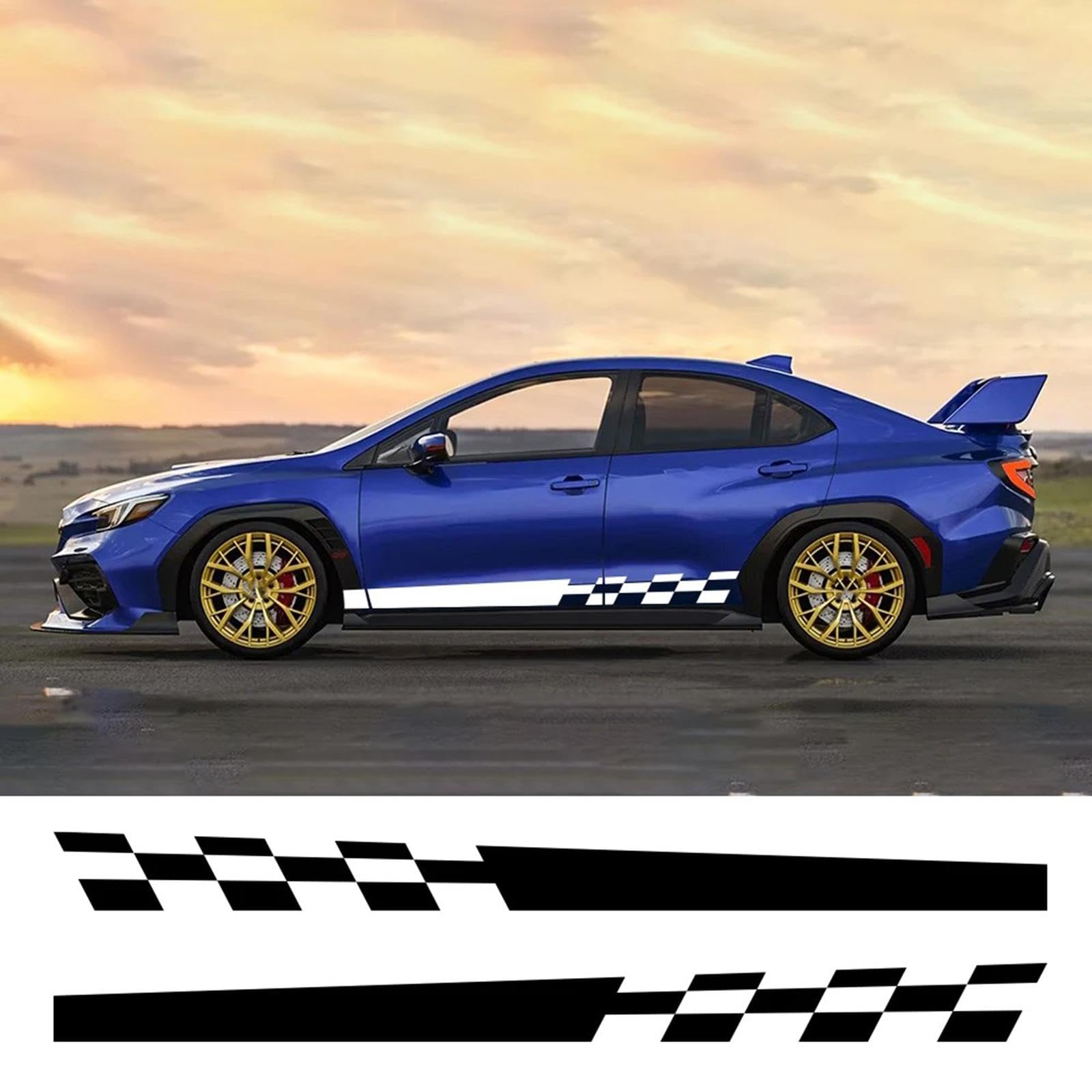 Amazon.co.jp: 車 ステッカー for スバル インプレッサ WRX STi 22B