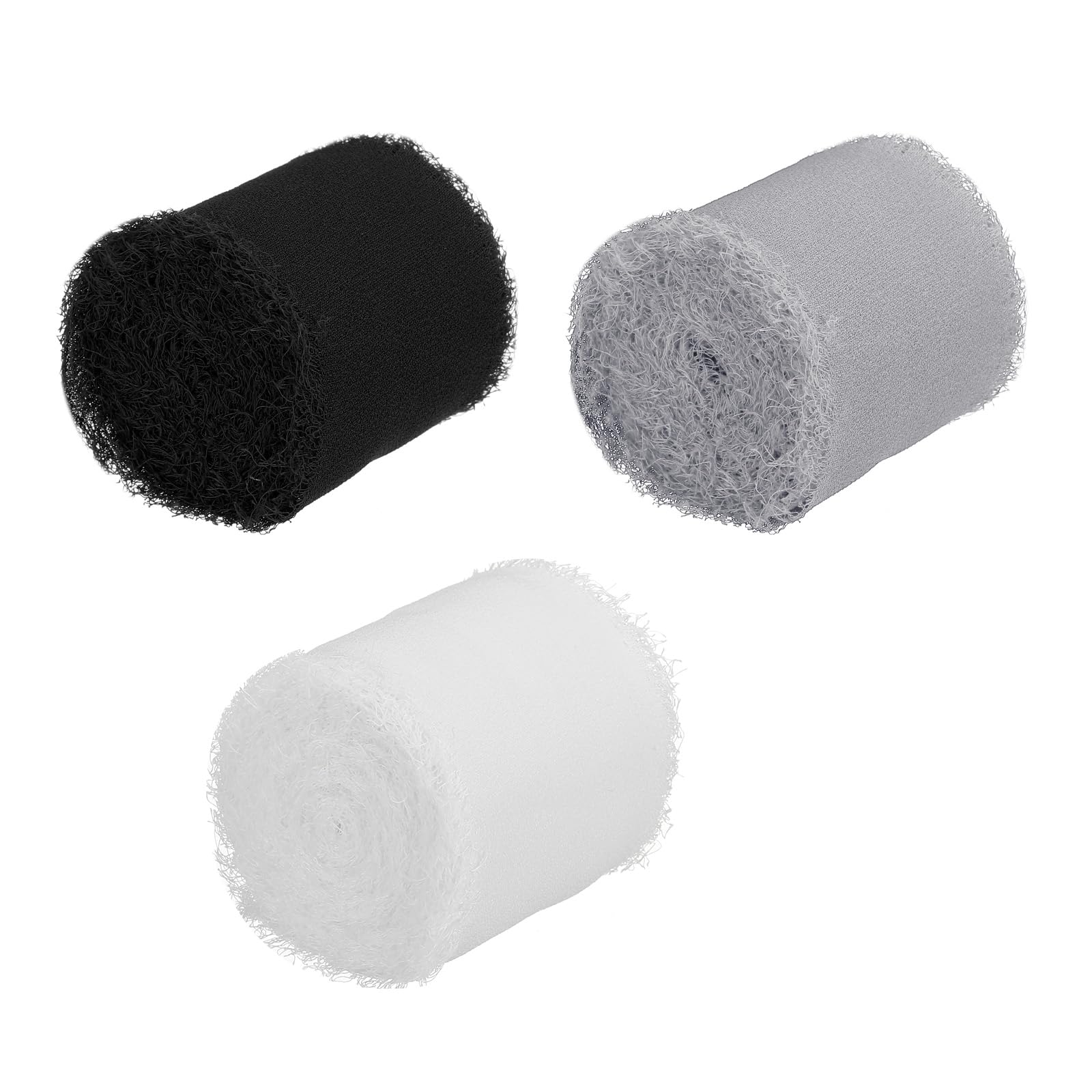 PATIKIL 1.5 in x 5 Yard Chiffon Ribbon