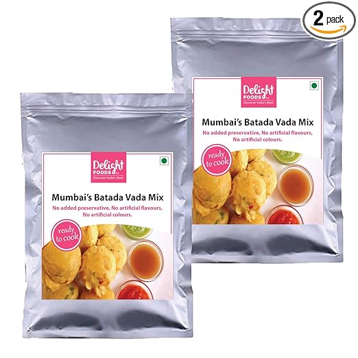 Maharashtra Ready To Cook Mixes | Set Of 2 | Snacks - Breakfast - Lunch | (Batata Vada)