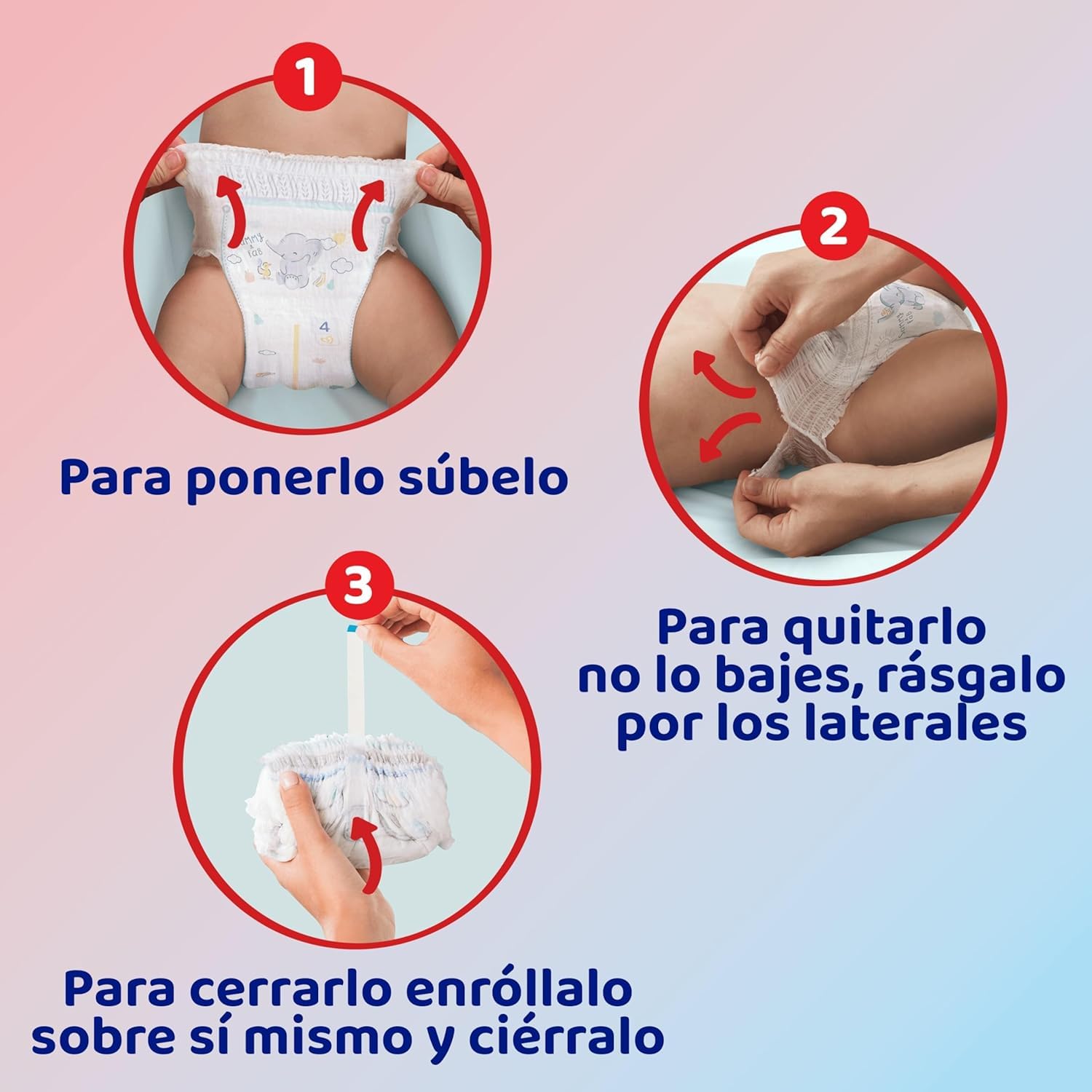 Dodot Bebé Pants Pañales, Talla 7,+15 kg, 88 Pañales, Pañal-Braguita con Ajuste 360° Anti-Fugas — view 8