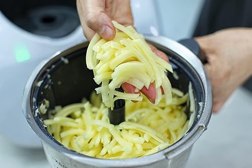 Miniatura 9 de icookmix Accessories Peeler Vegetable Cutter Stainless Steel for T M5 T M6 Thermomix CoarseFine Cutter set