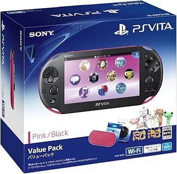 Amazon.co.jp: PlayStation Vita Value Pack ピンク/ブラック : ゲーム