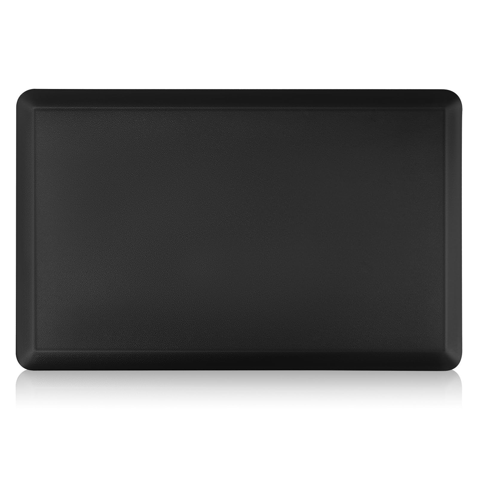 COHEALI Tappetino Antifatica Nero per Cucina e Ufficio in Pvc e Schiuma 44x71x1,2 Cm Multiuso Riduce Affaticamento per Banchi Cassa e Scrivanie in Piedi