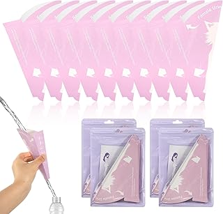 女性用おしっこ漏斗40個。使い捨て女性用排尿器。女性用器漏斗スタンドからおしっこへ。女性用旅行用器。Hacer PIPI para Mujeres。