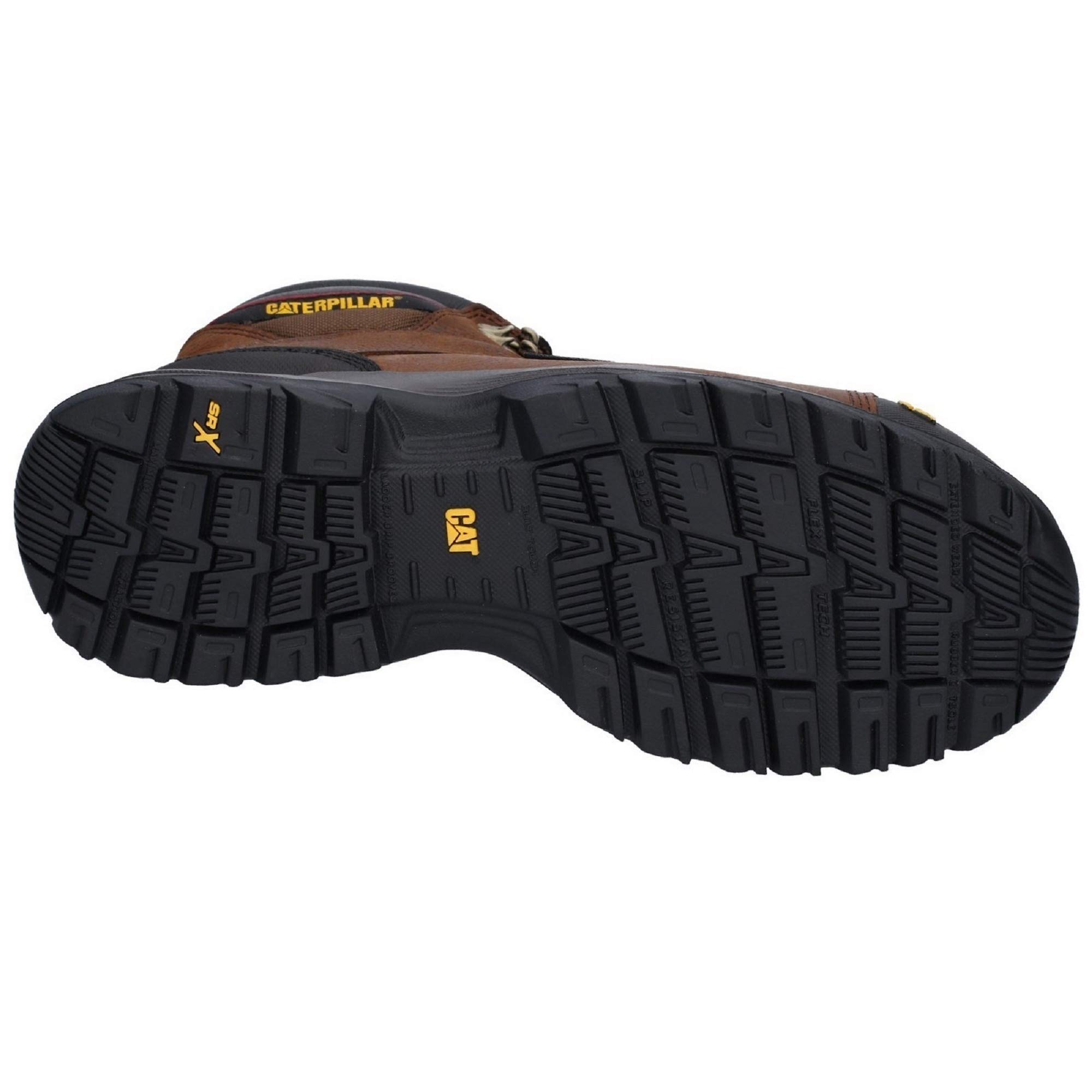 Caterpillar Cat Workwear - Botas de Seguridad Impermeables con Cordones para Hombre