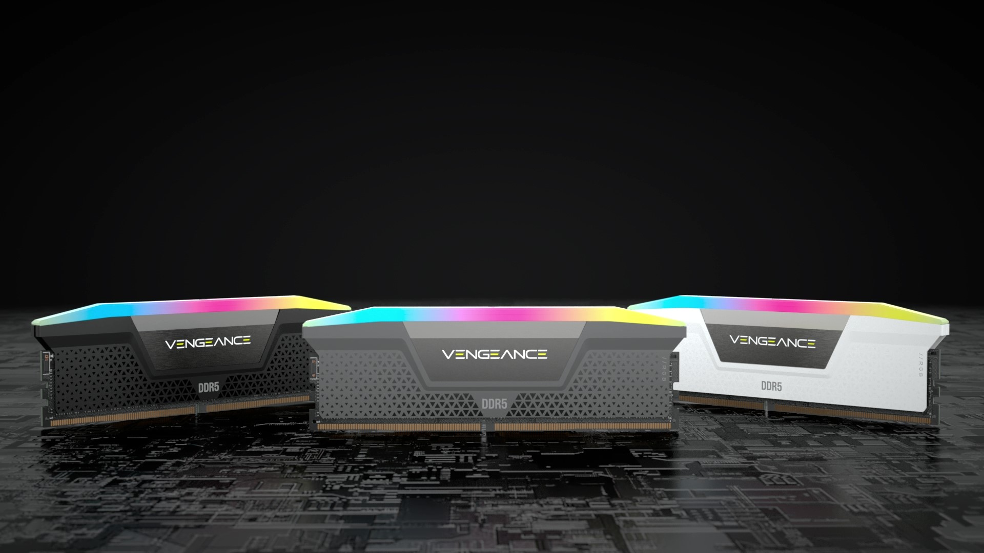 CORSAIR VENGEANCE RGB DDR5 32Go (2x16Go) DDR5 6000MHz CL30 AMD